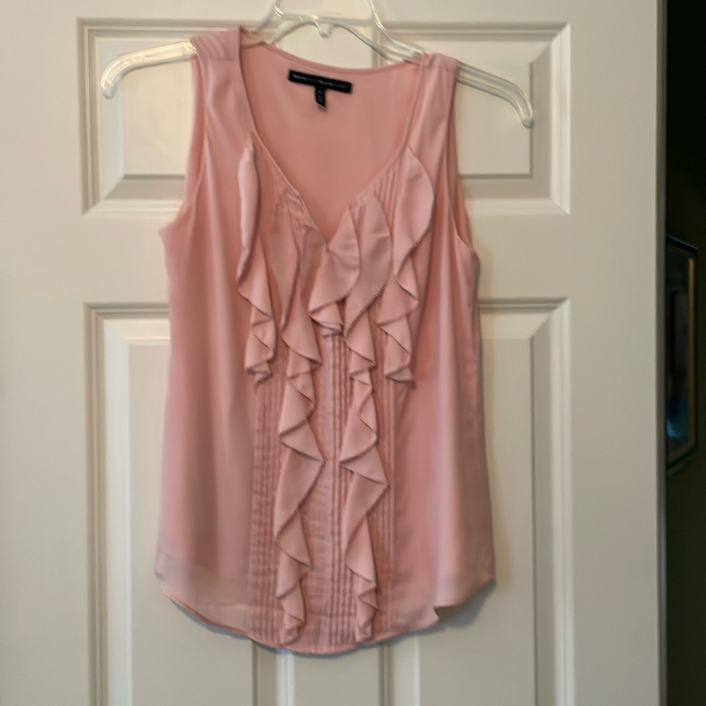 White House black market pink top